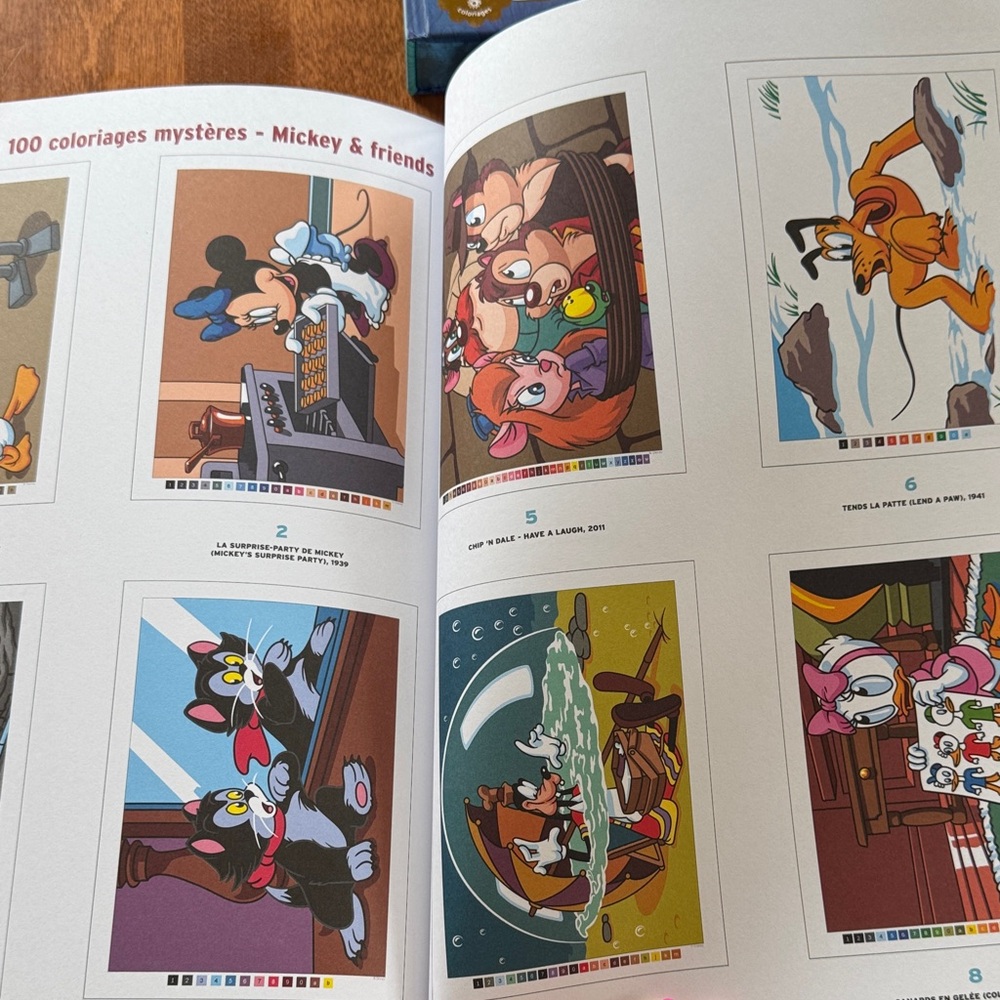 Disney Mickey & Friends Coloring Book with Red and Blue Accents - Picture 3 of 3